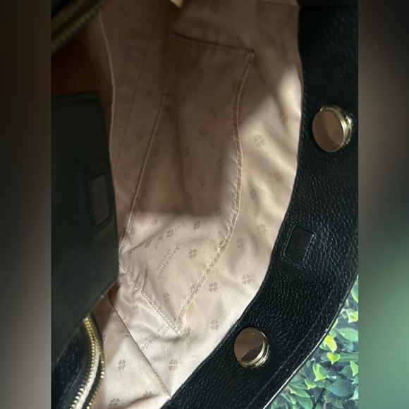 Kate Spade Black Leather Handbag - Picture 5 of 11